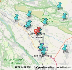 Mappa Via Roma, 10077 San Maurizio Canavese TO, Italia (3.92385)