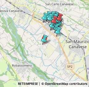 Mappa Località Colombari, 10073 Ciriè TO, Italia (1.6645)