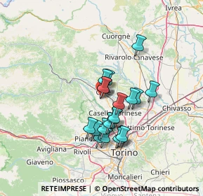 Mappa Località Colombari, 10073 Ciriè TO, Italia (10.7035)