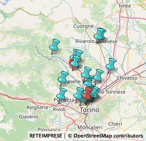Mappa Località Colombari, 10073 Ciriè TO, Italia (11.8345)