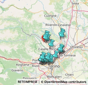 Mappa Località Colombari, 10073 Ciriè TO, Italia (12.2485)