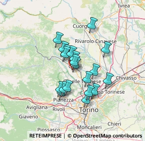 Mappa Località Colombari, 10073 Ciriè TO, Italia (10.044)