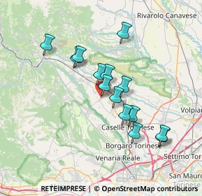 Mappa Località Colombari, 10073 Ciriè TO, Italia (6.06857)