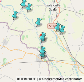 Mappa Via degli Alpini, 37060 Sorgà VR, Italia (3.52636)