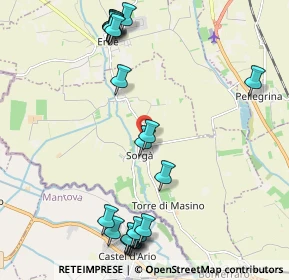 Mappa Via degli Alpini, 37060 Sorgà VR, Italia (2.544)