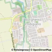 Kartta Borghetto Lodigiano
