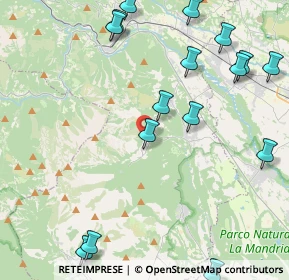 Mappa Via Vallo, 10070 Varisella TO, Italia (6.201)