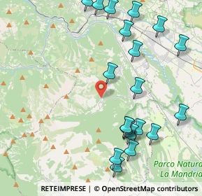 Mappa Via Vallo, 10070 Varisella TO, Italia (4.8985)