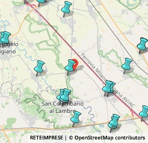 Mappa Via Palmiro Togliatti, 26812 Borghetto Lodigiano LO, Italia (6.0135)