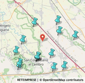 Mappa Via Palmiro Togliatti, 26812 Borghetto Lodigiano LO, Italia (4.70714)