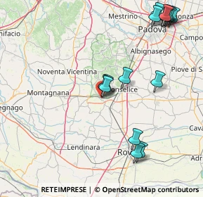 Mappa Via Lorenzo de Antoni, 35042 Este PD, Italia (19.13533)