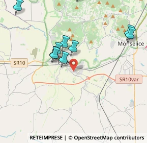 Mappa Via Lorenzo de Antoni, 35042 Este PD, Italia (5.09417)