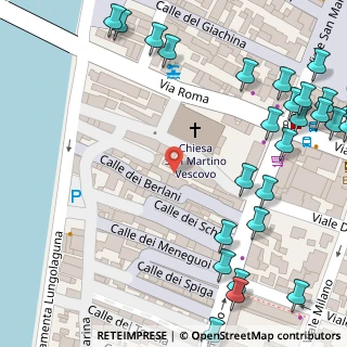 Mappa Calle de la Cesa, 30015 Chioggia VE, Italia (0.1)