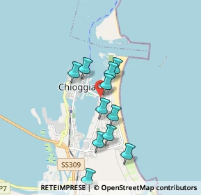 Mappa Calle Cesare Battisti, 30015 Chioggia VE, Italia (1.48455)
