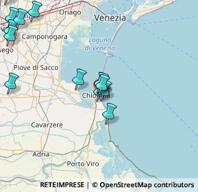 Mappa Calle de la Cesa, 30015 Chioggia VE, Italia (18.40929)