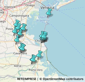 Mappa Calle Cesare Battisti, 30015 Chioggia VE, Italia (14.0075)