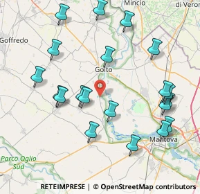 Mappa Strada Sacca, 46044 Goito MN, Italia (8.8025)