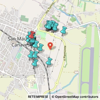 Mappa SP13, 10077 San Maurizio Canavese TO, Italia (0.42759)