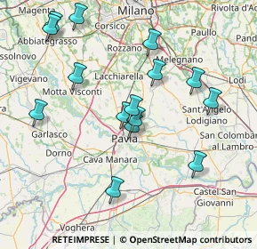 Mappa Via C. Ridella, 27100 Pavia PV, Italia (15.564)