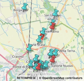 Mappa Via C. Ridella, 27100 Pavia PV, Italia (2.169)