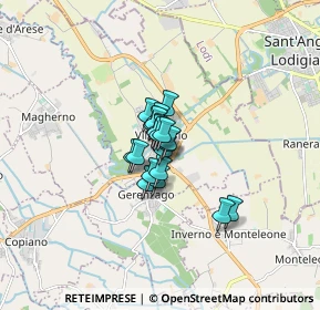 Mappa Via XI Febbraio, 27019 Villanterio PV, Italia (0.727)
