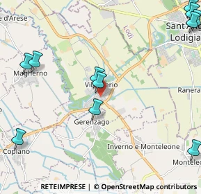 Mappa Via XI Febbraio, 27019 Villanterio PV, Italia (3.02727)
