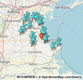 Mappa Via San Rocco, 35020 Correzzola PD, Italia (10.89778)