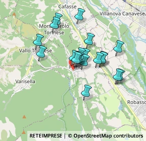 Mappa Via Baratonia, 10070 Fiano TO, Italia (1.4015)