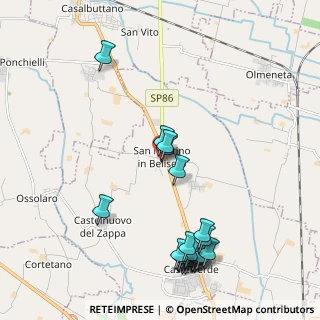 Mappa Via Carducci, 26022 Castelverde CR, Italia (2.4405)