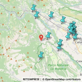 Mappa Via Susa, 10070 Fiano TO, Italia (5.625)