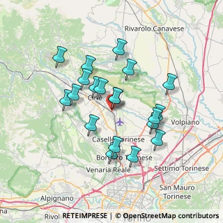 Mappa Via Dottore Croce, 10077 San Maurizio Canavese TO, Italia (6.2615)