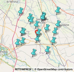 Mappa Via Municipio Vecchio, 37060 Sorgà VR, Italia (6.8625)