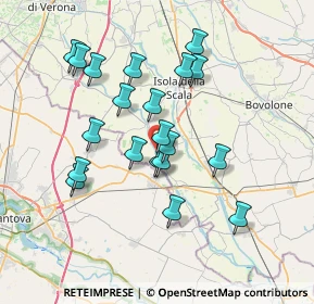 Mappa Via Municipio Vecchio, 37060 Sorgà VR, Italia (6.5725)