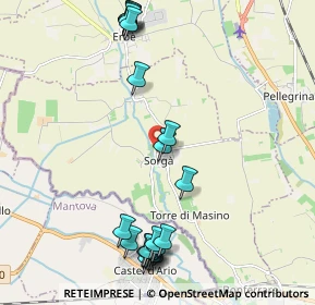 Mappa Via Municipio Vecchio, 37060 Sorgà VR, Italia (2.456)