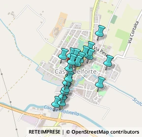 Mappa Via Roma, 46032 Castelbelforte MN, Italia (0.296)