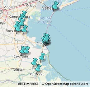 Mappa Viale Veneto, 30015 Chioggia VE, Italia (14.3585)