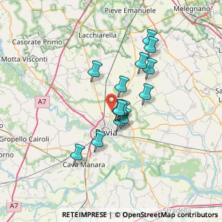 Mappa Via Pietro Talini, 27100 Pavia PV, Italia (5.49929)