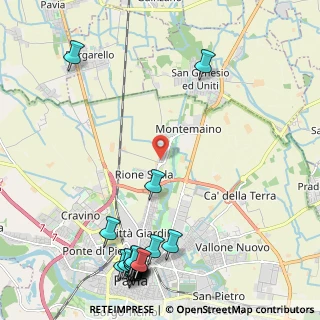 Mappa Via Pietro Talini, 27100 Pavia PV, Italia (3.139)