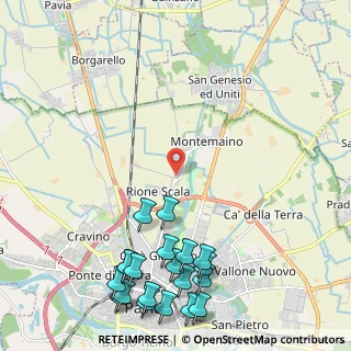 Mappa Via Pietro Talini, 27100 Pavia PV, Italia (2.995)
