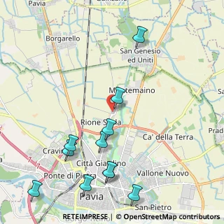 Mappa Via Pietro Talini, 27100 Pavia PV, Italia (2.54727)