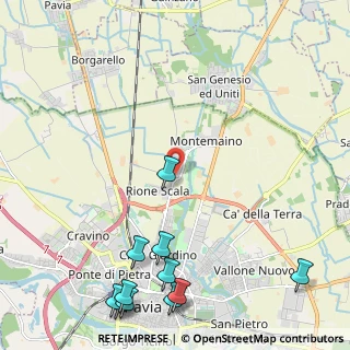 Mappa Via Pietro Talini, 27100 Pavia PV, Italia (3.14455)