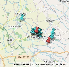 Mappa Via del Riso, 27010 Cura Carpignano PV, Italia (0.7475)