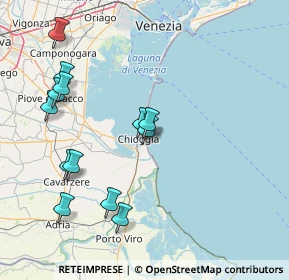 Mappa CAP, 30015 Chioggia VE, Italia (16.81538)