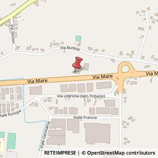 Mappa Via del Mare, 1, 35020 Tribano PD, Italia, 35026 Conselve, Padova (Veneto)