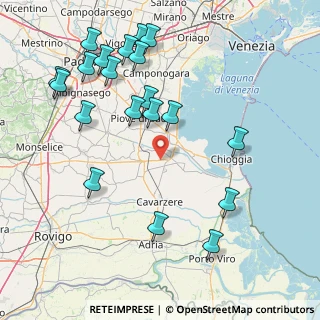 Mappa Via Arnaldo Abate, 35020 Correzzola PD, Italia (18.8075)