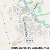 Karte Brembio