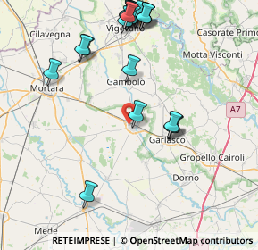 Mappa Via Galileo Galilei, 27020 Tromello PV, Italia (9.4155)