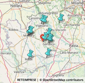 Mappa Via Ronchi dei Legionari, 27020 Tromello PV, Italia (9.98333)