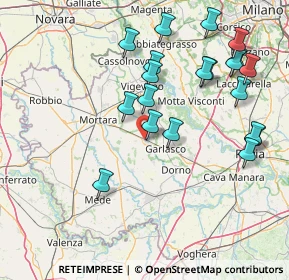 Mappa Via Ronchi dei Legionari, 27020 Tromello PV, Italia (16.8845)