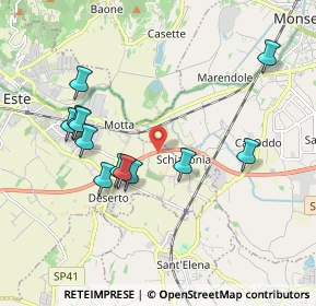 Mappa Strada Regionale 10 var, 35042 Monselice PD, Italia (1.90167)